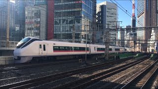 【ときわ】E657系 特急 ときわ@東京〜新橋（有楽町駅）