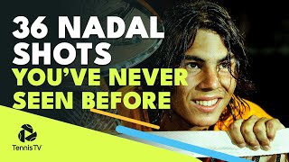 36 Amazing Rafa Nadal Shots You've Never Seen Before (Probably)