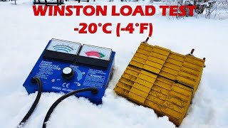 Winston LiFeYPO4 90Ah 3.2V -20°C (-4°F) Cold Load Test \u0026 +20°C Result Comparison (4S 12.8V) #winston