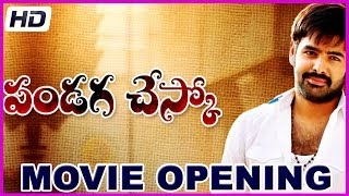 Pandaga Chesko - Latest Telugu Movie Opening - Ram, Rakul Preet Singh (HD)