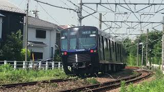 【相鉄とメトロのすれ違い】相鉄21107F急行海老名行き\u0026東京メトロ9108F各停鳩ヶ谷行き　通過シーン