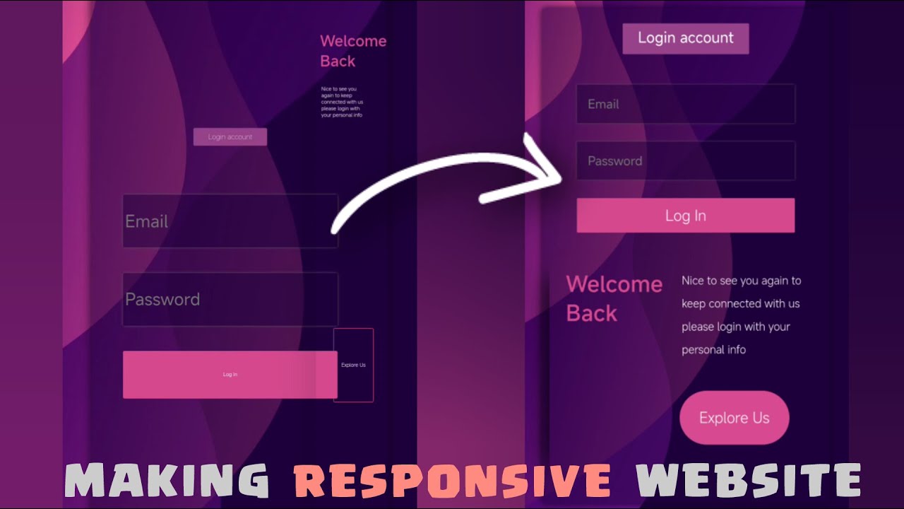 Learning How To Make Responsive Website Youtube