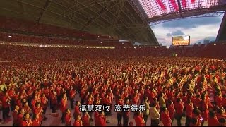 卢台长新加坡8万人大法会祈福仪式！震撼天庭～