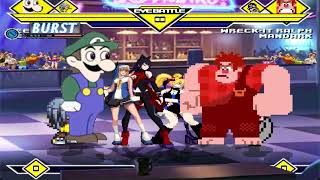 MUGEN Impetration #66: Team Weegee VS Team Wreck it Ralph