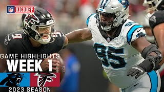 Carolina Panthers vs. Atlanta Falcons Game Highlights | NFL 2023 Week 1