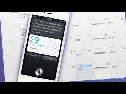 How to create, view, update, and cancel calendar events using Siri How to create, view, update, and cancel calendar events using Siri