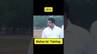 mohanlal under indian army military training service