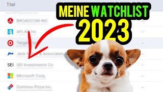 Meine Aktien-Watchlist 2023 📈 🐶