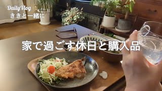 【シニアの暮らしVlog】ダイソー＆ニトリ購入品♡部屋の掃除や花のお世話♡今年の目標♡シニアライフ