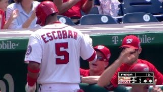 MIA@WSH: Span scores on sacrifice fly, ties game