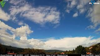 Buzet, Sveti Martin - zapad 06.10.2021 Day HD TimeLapse