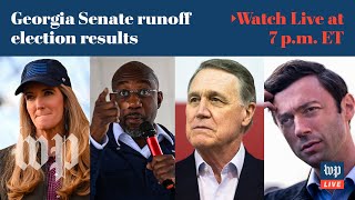Analysis and results from Georgia Senate runoff elections - 1/5 (FULL LIVE STREAM)