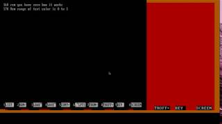 Change Text Color, Screen background, Make Border, Blinking Text, Color Statement GW BASIC