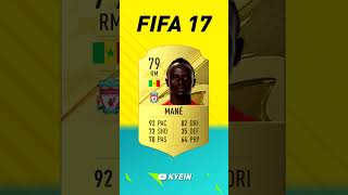 Sadio Mané - FIFA Evolution (FIFA 14 - FIFA 23)