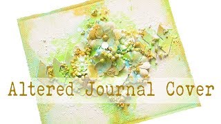 Altered Art Journal Cover- With Prima Marketing Finnabair Products for Michaels Stores