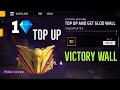 Victory Wall Gloo Wall Skin in Top Up Event Free Fire 💎