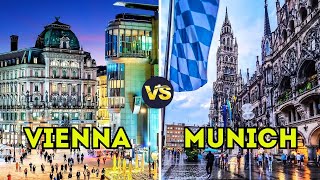 Vienna vs Munich. Comparison 2024.