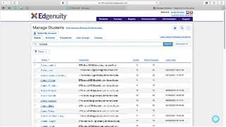 How to add students to your class in Edgenuity