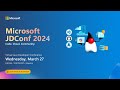 Microsoft JDConf 2024 (Americas)