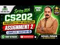 CS202 Assignment 2 Spring 2026 | Fundamentals of Front-End Development | 100% Solved | Complete Code