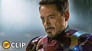 Tony Stark Learns The Truth About Parents Death | Captain America Civil War (2016) Movie Clip HD 4K