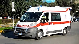 [HD - Sirena Ambulanza] Ambulanza SEUS 118 in Sirena! / Ambulance Responding with Siren