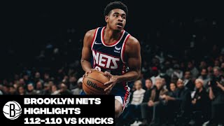 Brooklyn Nets Highlights vs. New York Knicks | 11/30/21