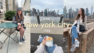 a week in new york city | nyc weekly vlog