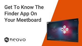 How to Email Meeting Minutes from Meetboard Interactive Displays | AG Neovo #3