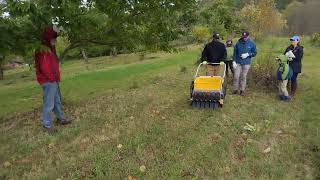 OrganicTools Silver Fox harvester Chestnuts Hemlock Grove Farm Workshop Demo