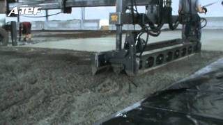 pavimenti industriali in calcestruzzo - laser screed.avi