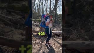 How much does my pack weigh?!🤯#momlife #hikingwithkids #adventurefamily #getoutthere #boymom