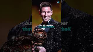 Messi Wins his 8th Ballon d'Or😳#football