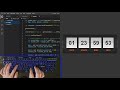 ASMR Programming - Coding a Countdown timer - No Talking
