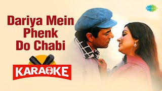 Dariya Mein Phenk Do Chabi - Karaoke with Lyrics | Lata Mangeshkar, Kishore Kumar