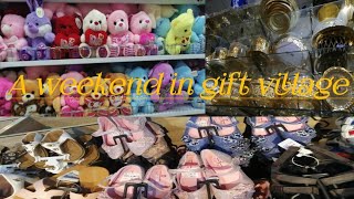 Weekend shopping at gift village...... Day out vlog.....