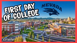 FIRST DAY OF COLLEGE | UNR 🐺