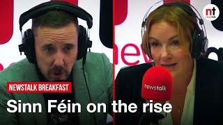 'The Sinn Féin rise is real,' Shane and Ciara react to the latest opinion poll.