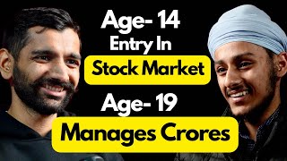 How Kanwar Raj Singh Started Investing in Stock Market at 14 Years Of Age || Grewal Farm Podcast.
