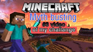 Minecraft Myths #3 #shortsindia #minecraft