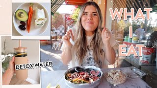 What I Eat in a Day! Detox Water, Healthy Recipes, Pro-Metabolic Nutrition  + At Home Workout