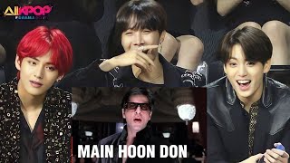 bts reaction to Main Hoon Don  song l bts reaction to bollywood song l