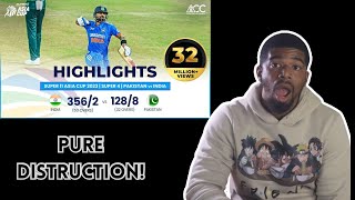 AMERICAN REACTS TO Super11 Asia Cup 2023 | Super 4 | Pakistan vs India | Full Match Highlights