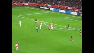Lukas Podolski Goal Arsenal 2-0 Montpellier