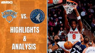 OG Anunoby Makes Impact In 1st Game With Knicks As New York Beats Best In The West | New York Knicks