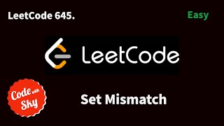645. Set Mismatch || Leetcode || C++
