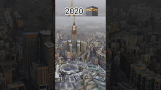 Masha Allah evolution of MACCA KABINA 🕋🕋 kaba 🕋🕋 #beautiful #islamicshorts #muslim #makkah #islam