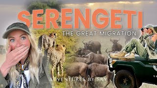 Great Migration Mara River Crossing in Serengeti - INSANE Tanzania Safari