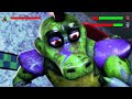 FNAF Security Breach vs. Withered Toys REMATCH with Healthbars