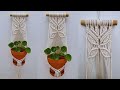 🦋🌿DIY PORTAMACETAS de MACRAME (paso a paso) | DIY Macrame Plant Hanger Step by Step Tutorial